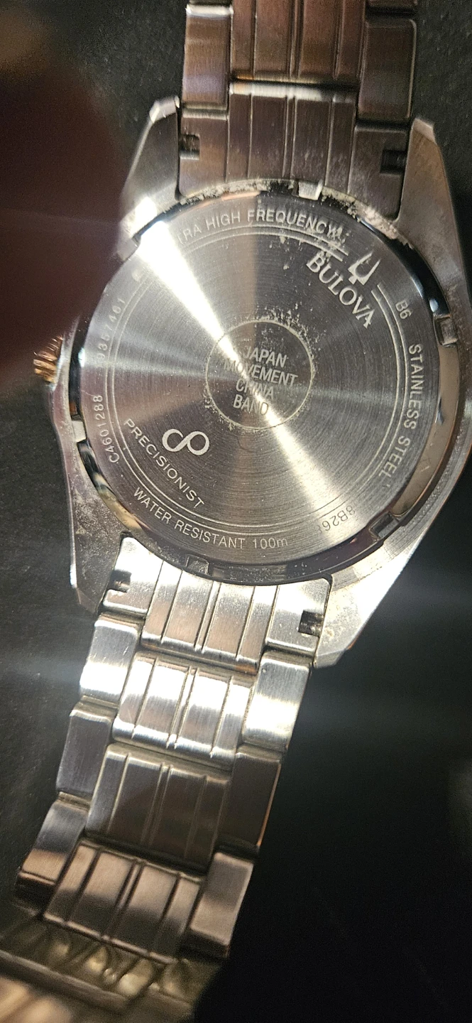 Bulova Precisionist 262 kHz Two-Tone Watch - photo 5