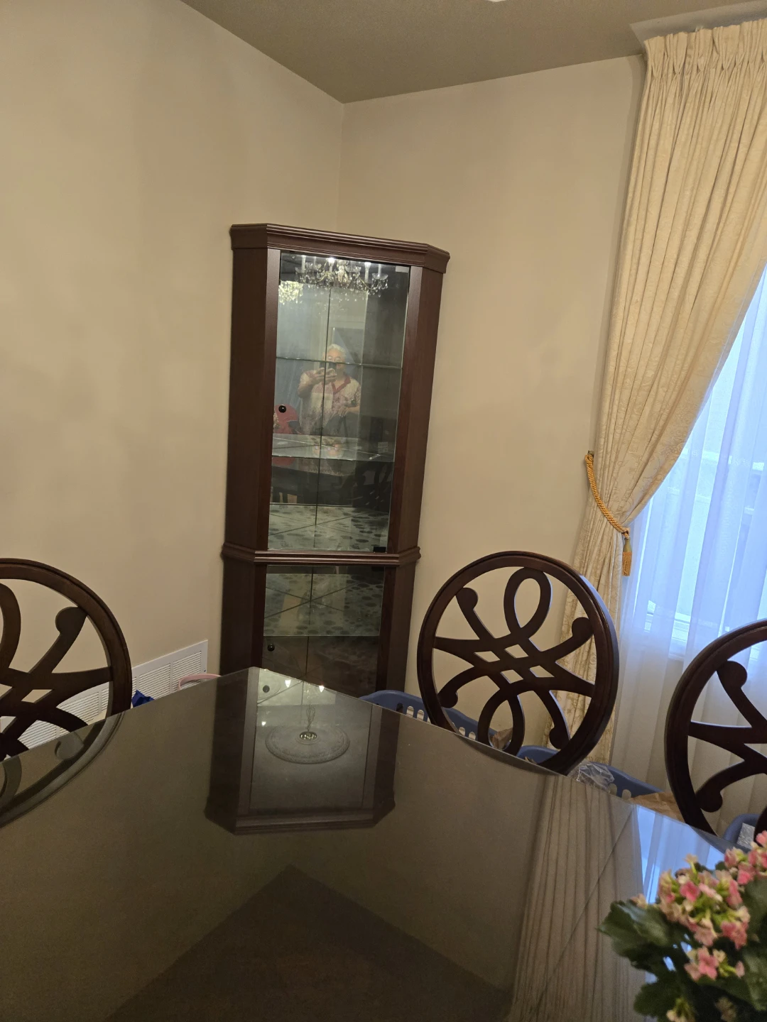 Corner Display Cabinet
