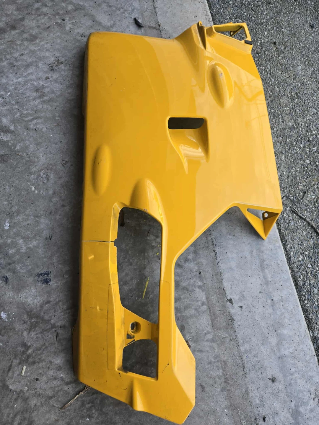 Yellow Ducati Superbike Fairing Body Panels - photo 5