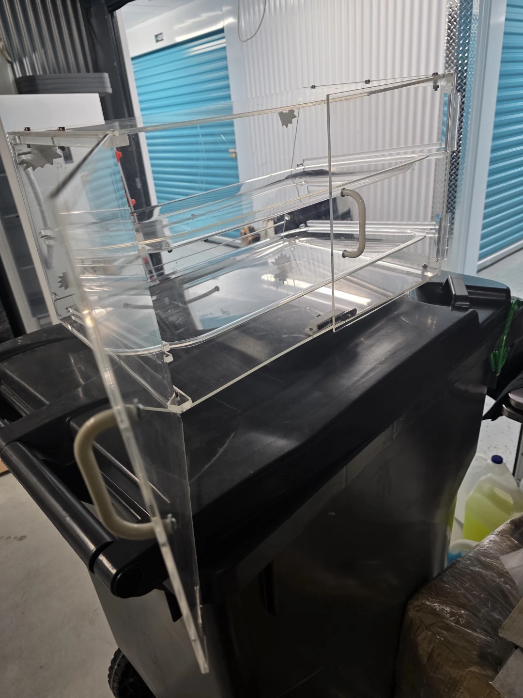 Clear Acrylic Display Case with 2 Tiers - photo 2