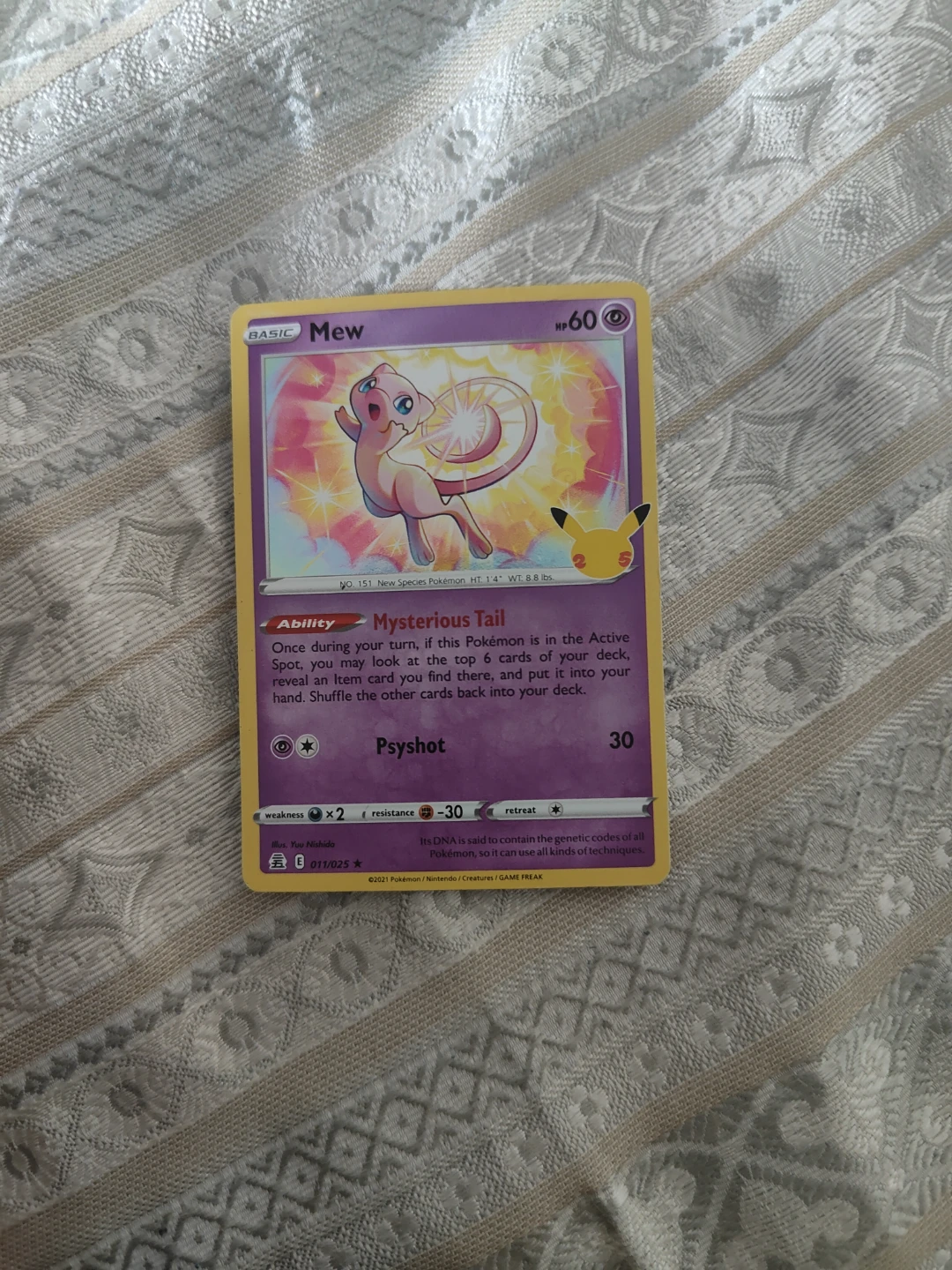 Pokémon Mew "Mew" TCG Card
