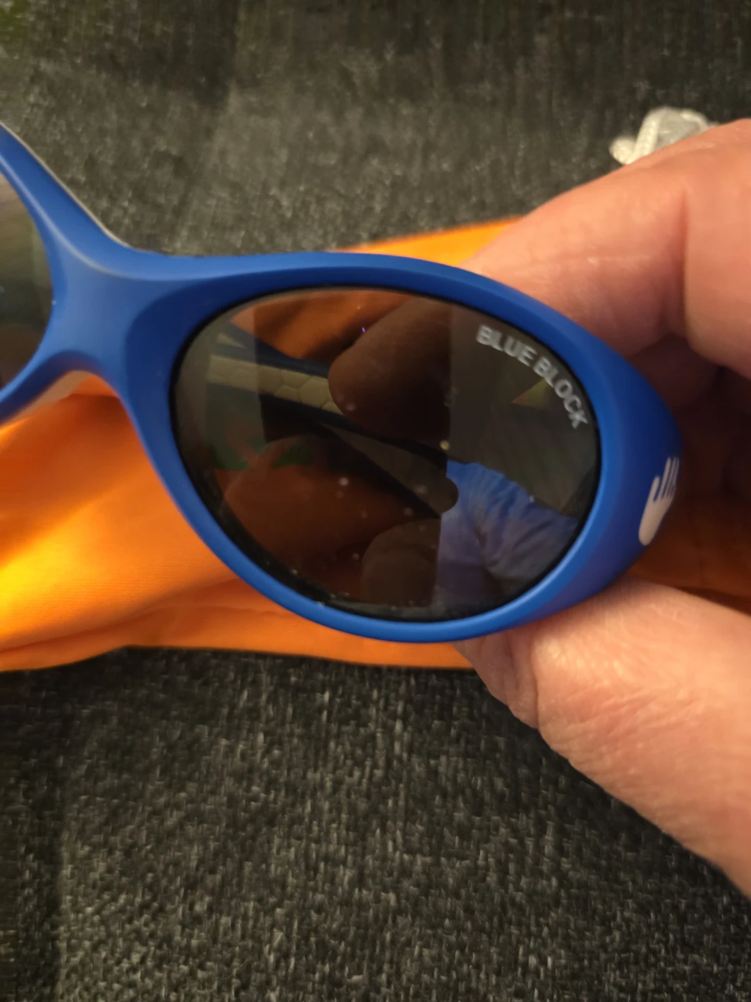 Nano Vista Blue Block Sunglasses with Case and Pouch  New - photo 3