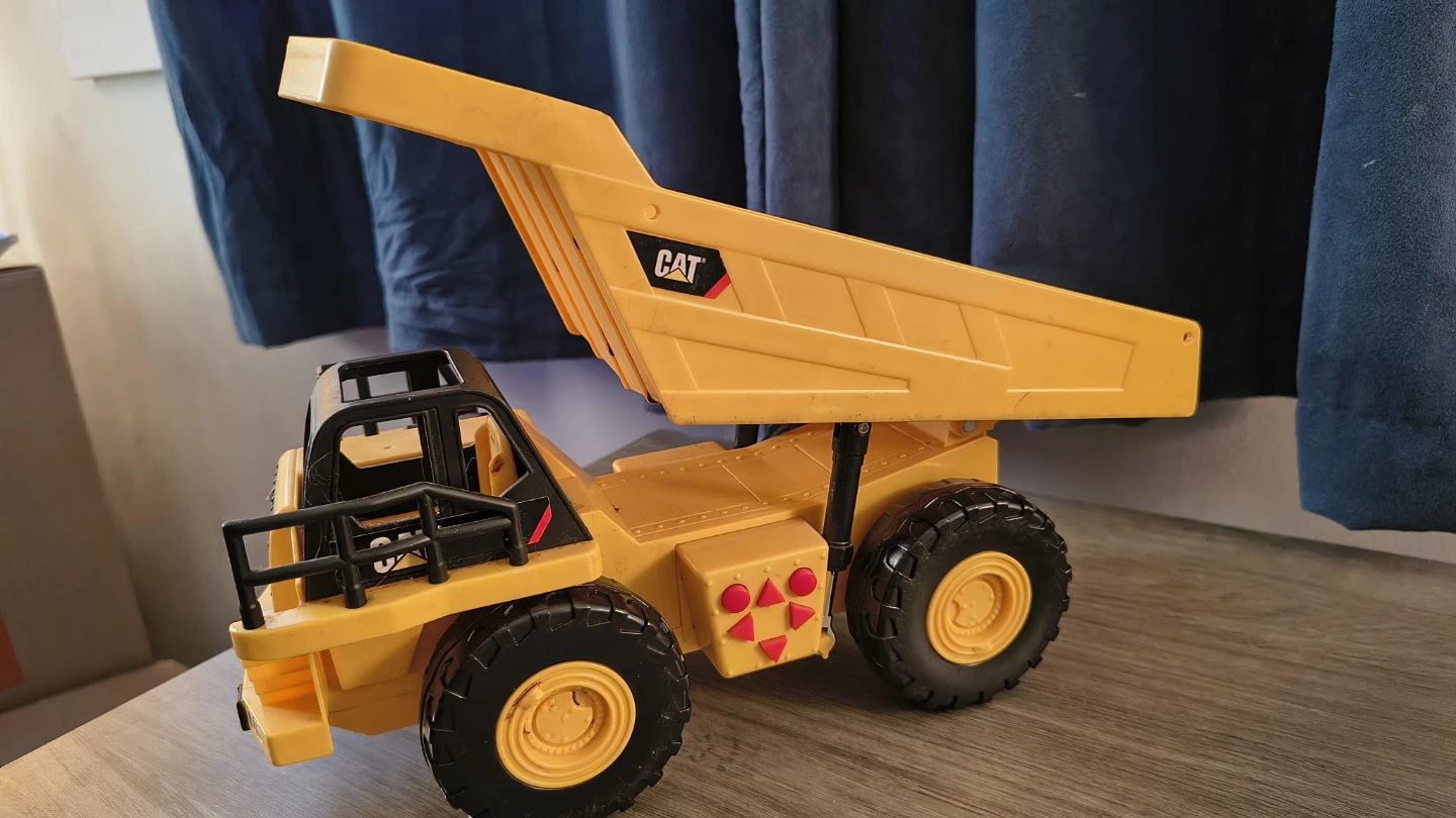 Yellow Caterpillar Toy Dump Truck - photo 5