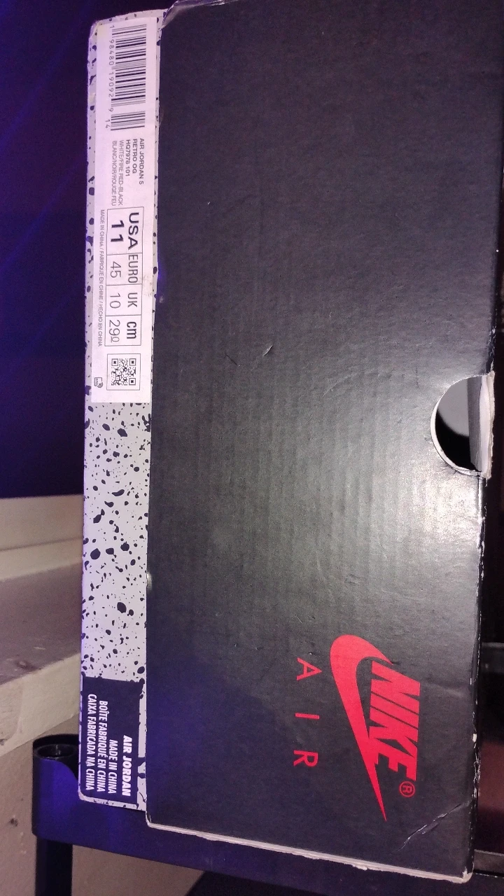Air Jordan 5 Retro '23' White Red Black Size 11