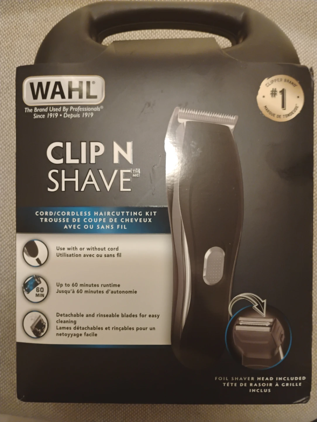 Wahl Clip N Shave Cord/Cordless Haircutting Kit