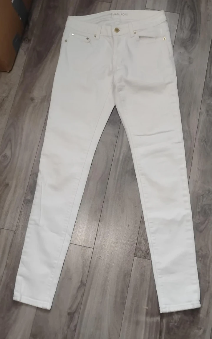 Michael Kors White Skinny Jeans