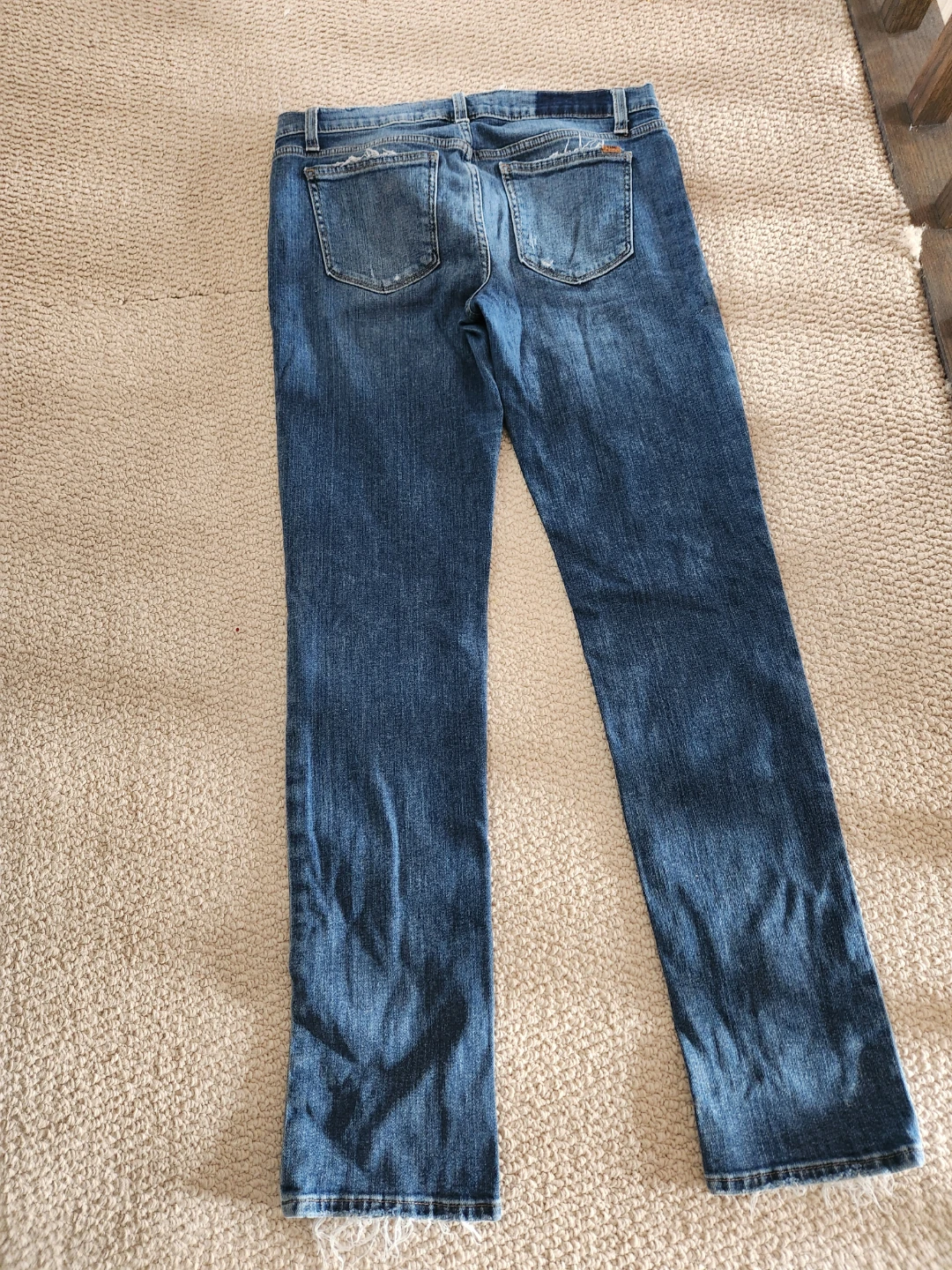 Womens size 28 Else Straight Leg Blue Jeans - photo 2