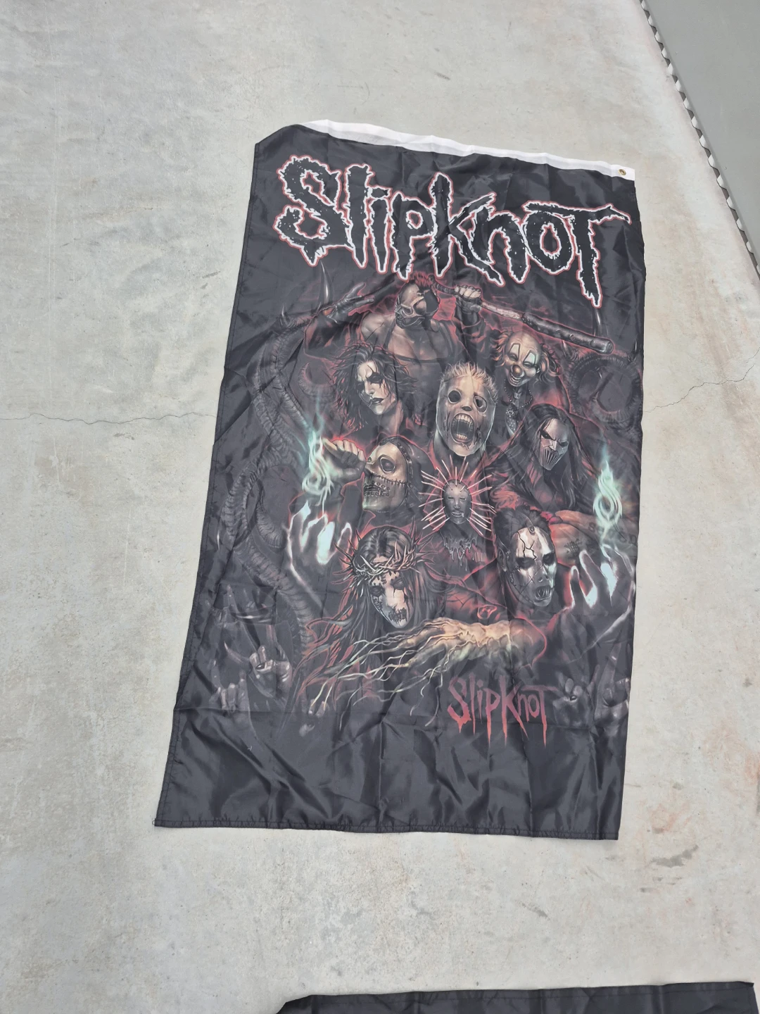 Slipknot Band queen size bed cover  and pillow case