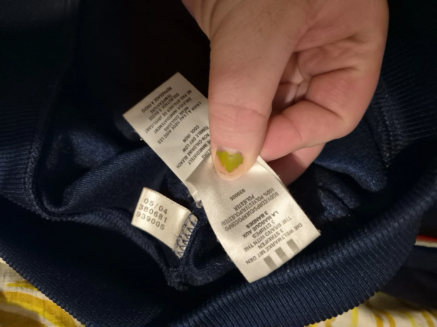 Vintage Navy blue Adidas track jacket - photo 5