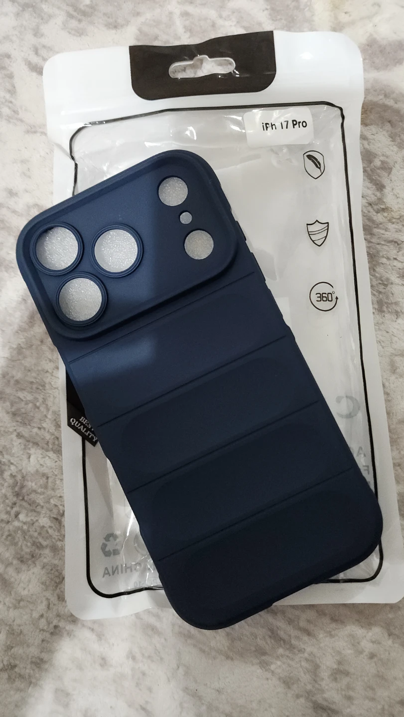 Dark Blue Phone Case for iPhone 17 Pro
