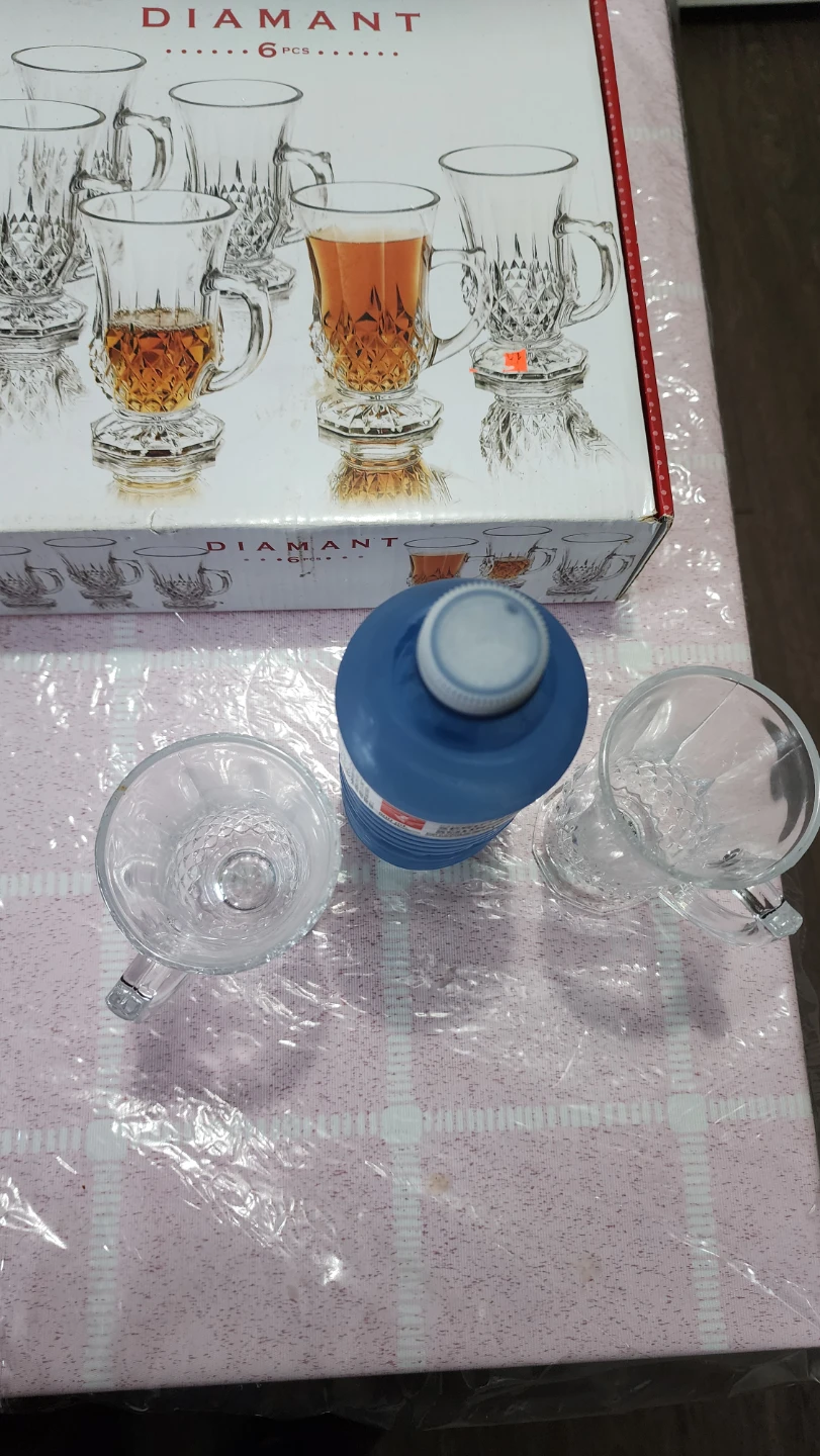 Diamant 6-piece clear glass - photo 4