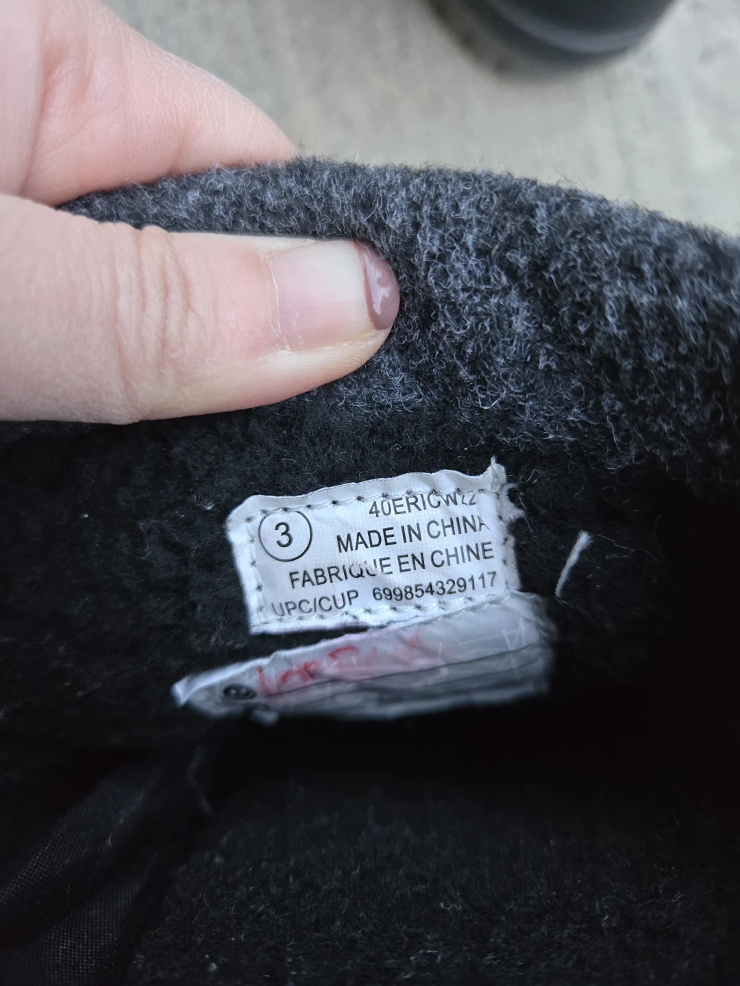 Kids' Black Winter Boots Size 3 - photo 4