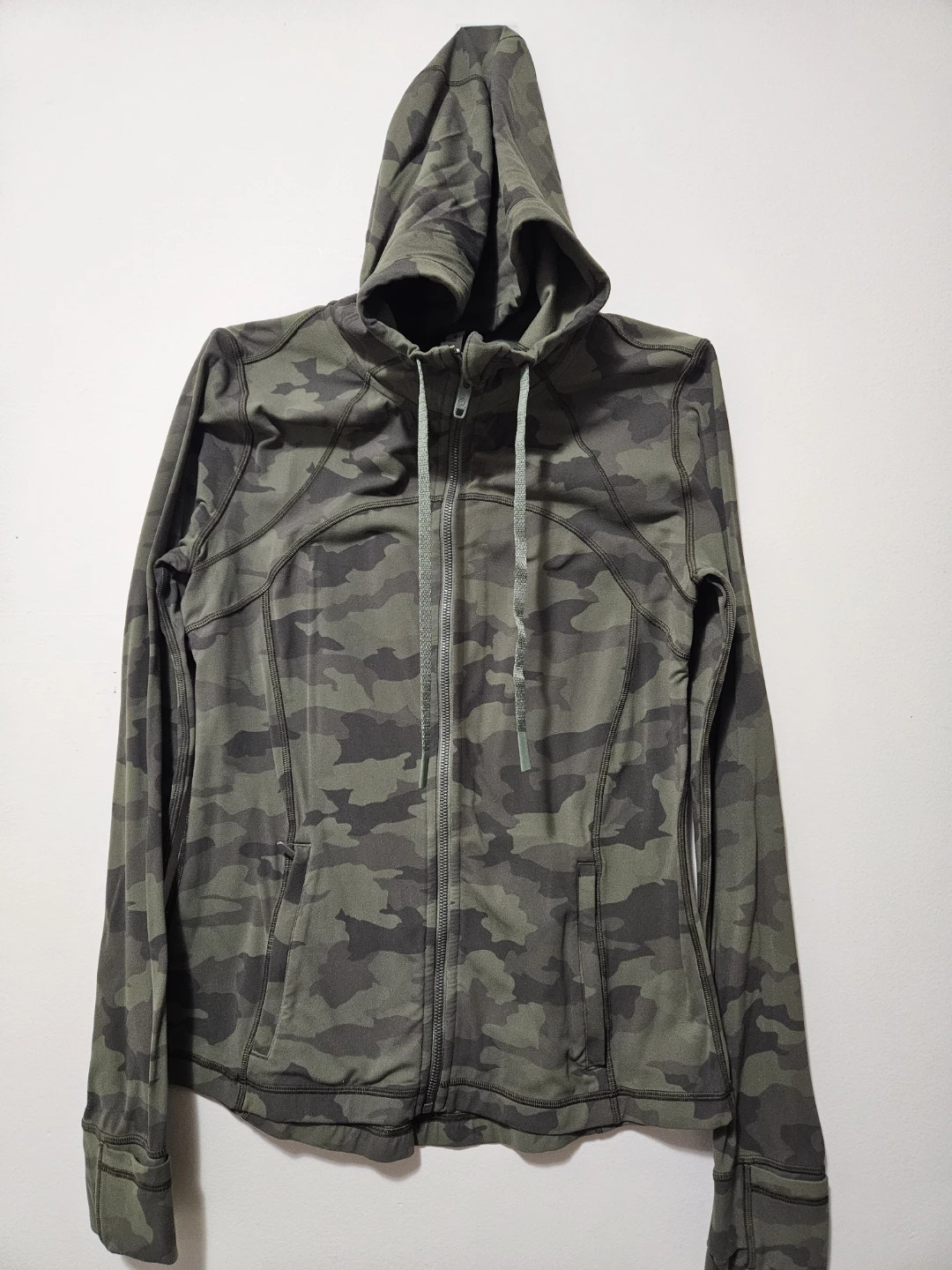 Lululemon Camo Zip-Up Hoodie