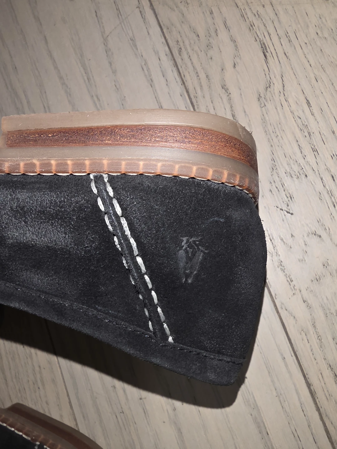Hush Puppies "Bounce" Black Suede Loafers - photo 5