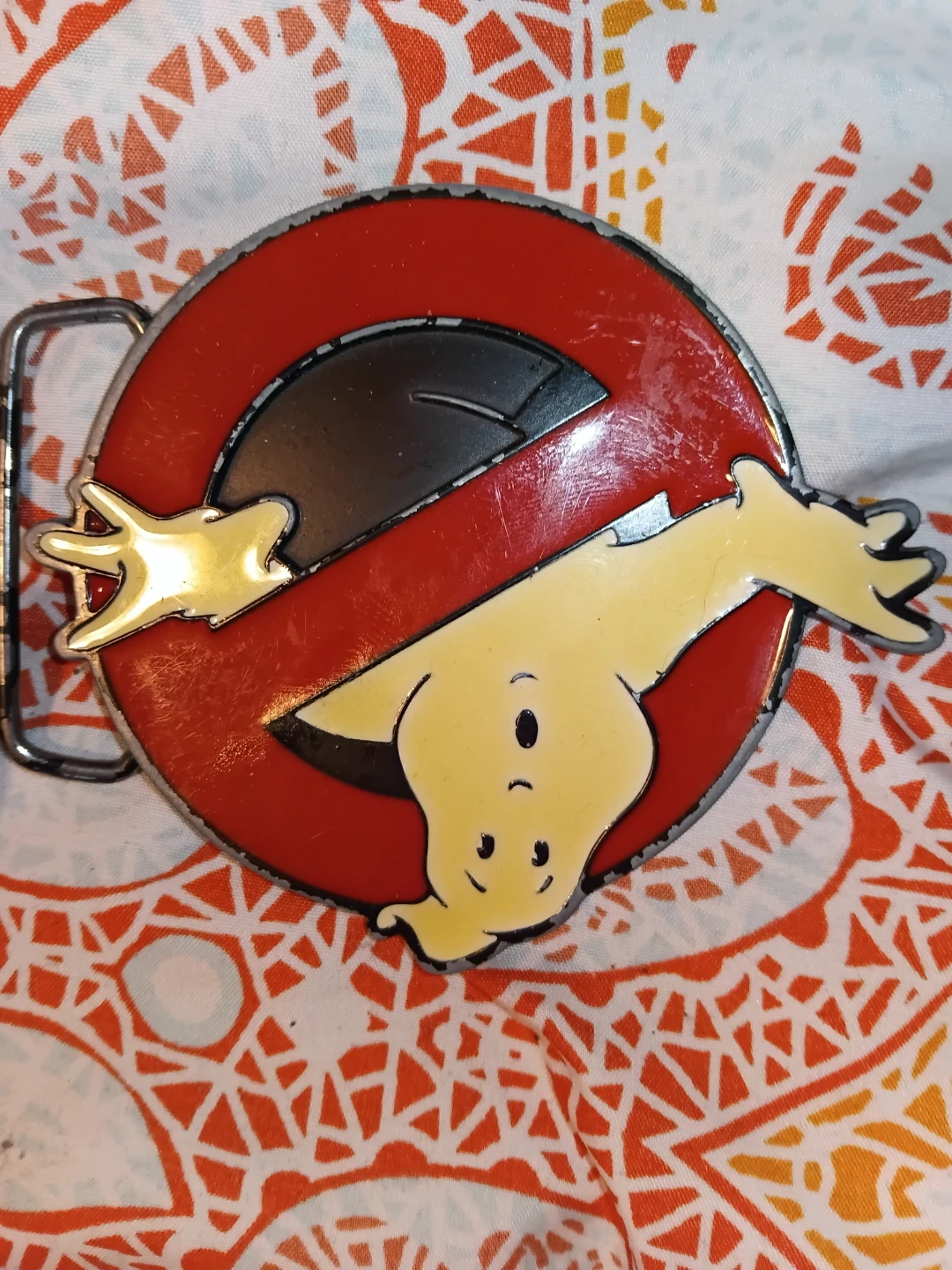 Ghostbusters No Ghost Logo Belt Buckle