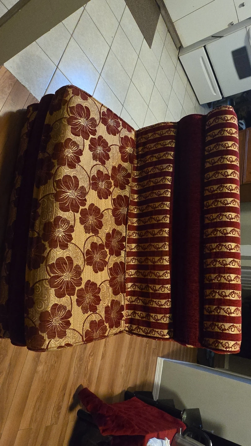Floral Print Sofa Couch - photo 2