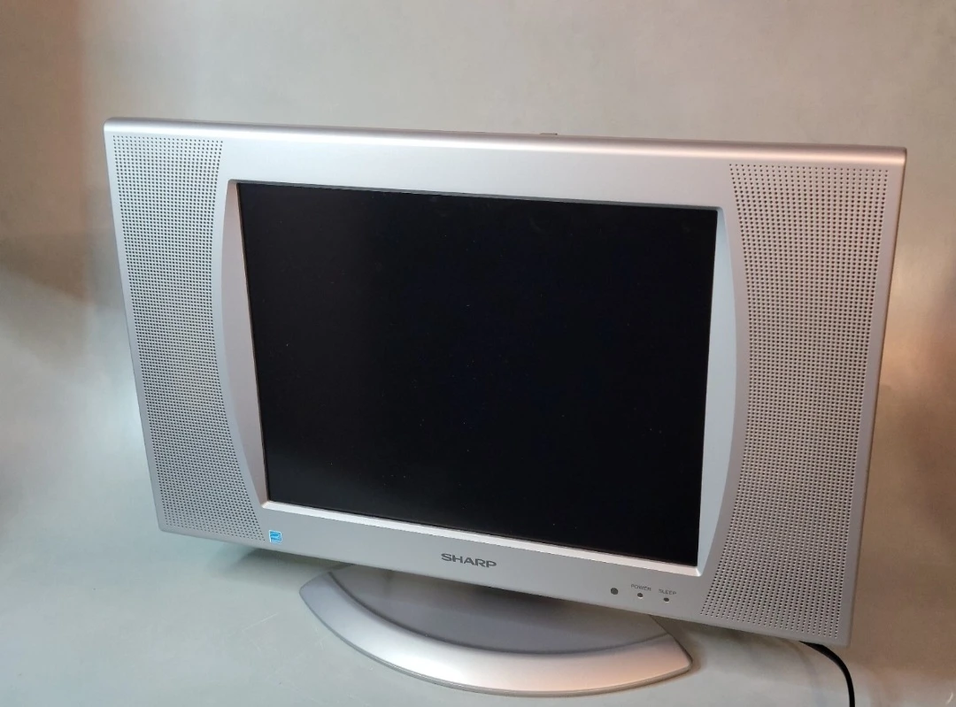 Vintage Sharp 10-inch Liquid Crystal Gaming TV