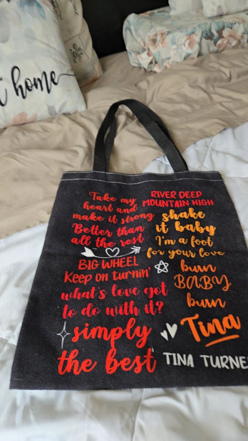 Tina Turner Tote Bag