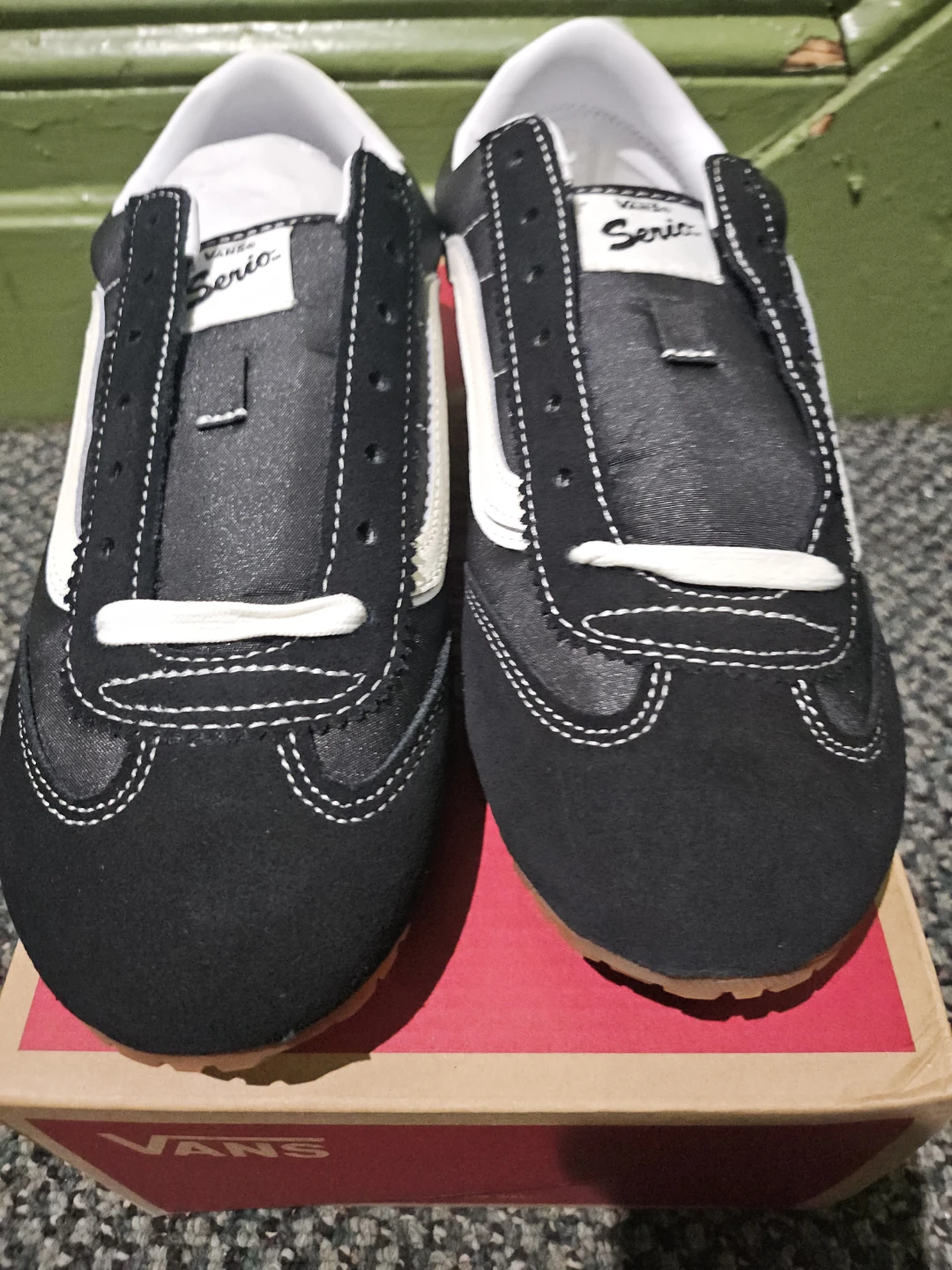 Vans Super Lowpro Black Shoes - Size 8 Men's
