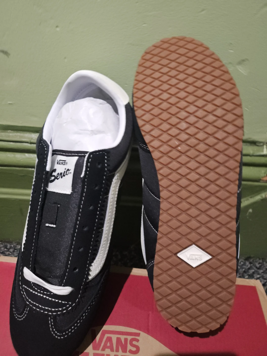 Vans Super Lowpro Black Shoes - Size 8 Men's - photo 4