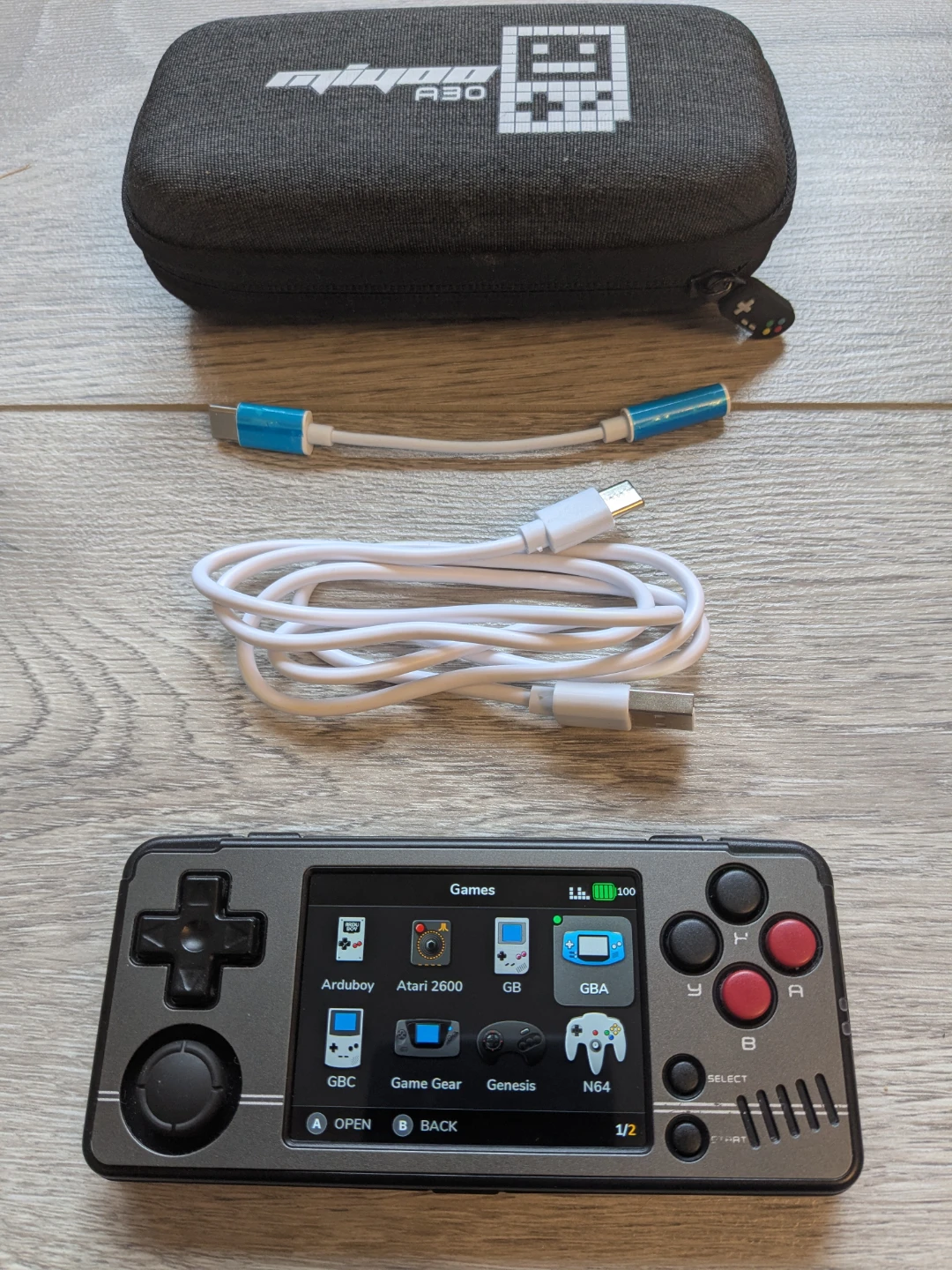 Miyoo A30 Retro Handheld Game Console - photo 2