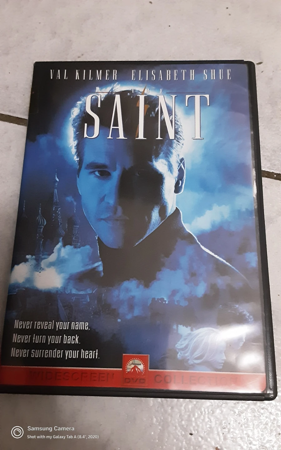 The Saint DVD Starring Val Kilmer