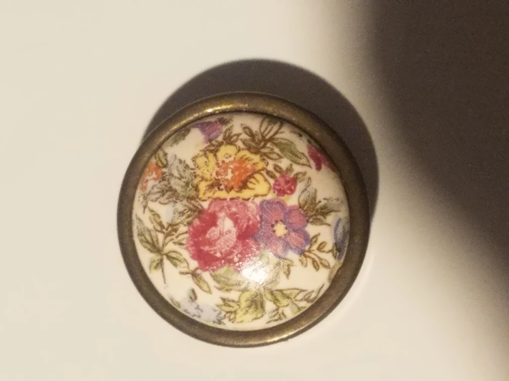 Vintage Floral Trinket Box