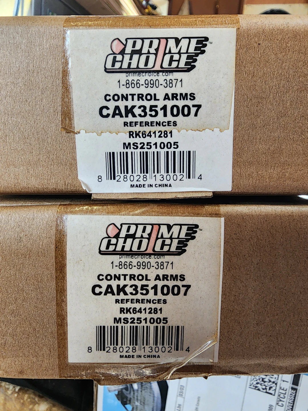 2007 Dodge Caliber AutoShack (Prime Choice) Control Arms (2pk)
