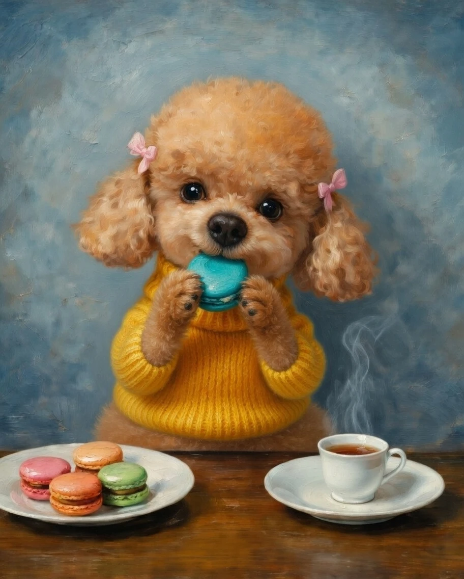Custom whimsical caricature pet Portraits - photo 5