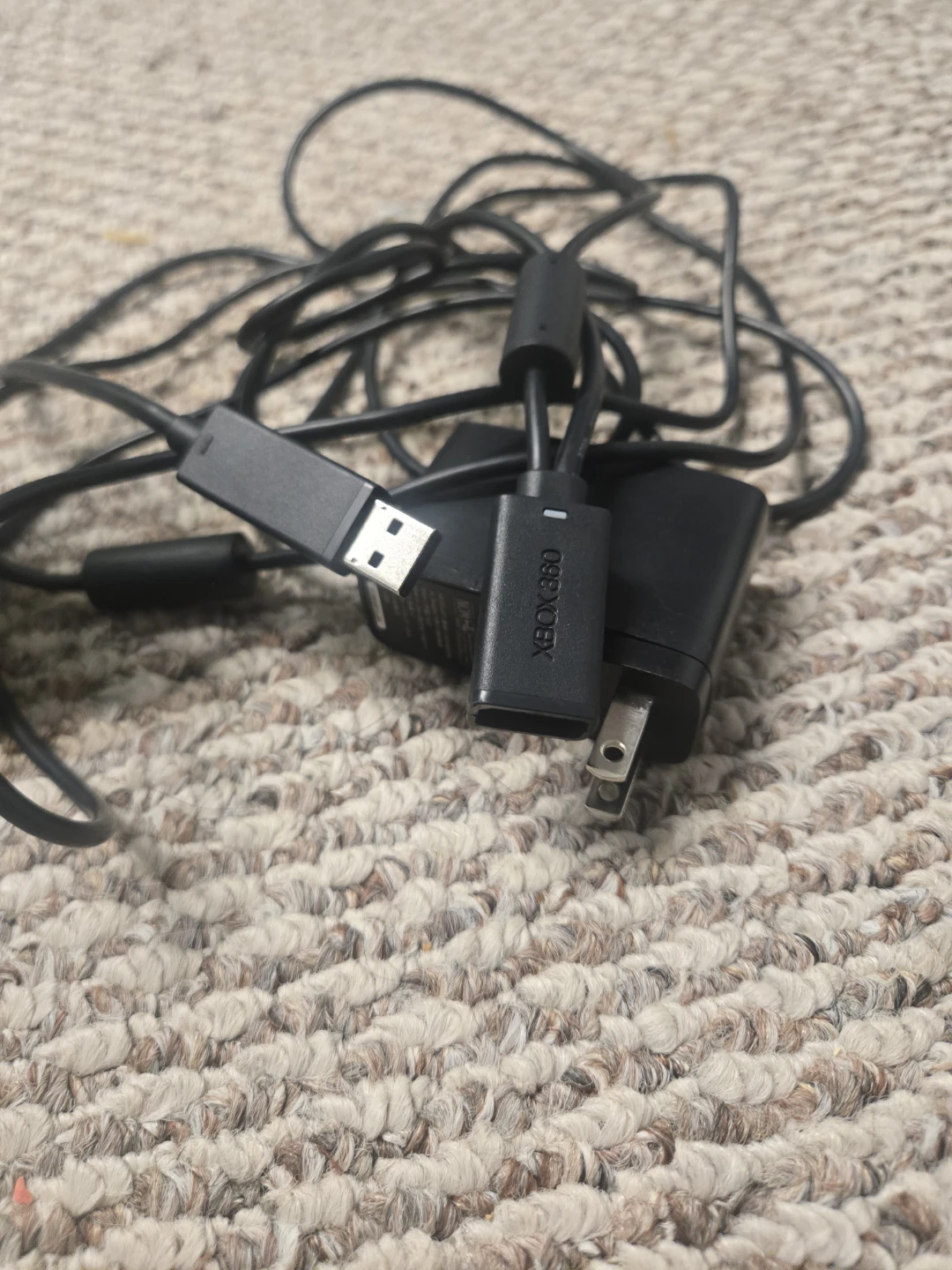 Xbox 360 Kinect Sensor with AV Cable and Power Adapter - photo 3