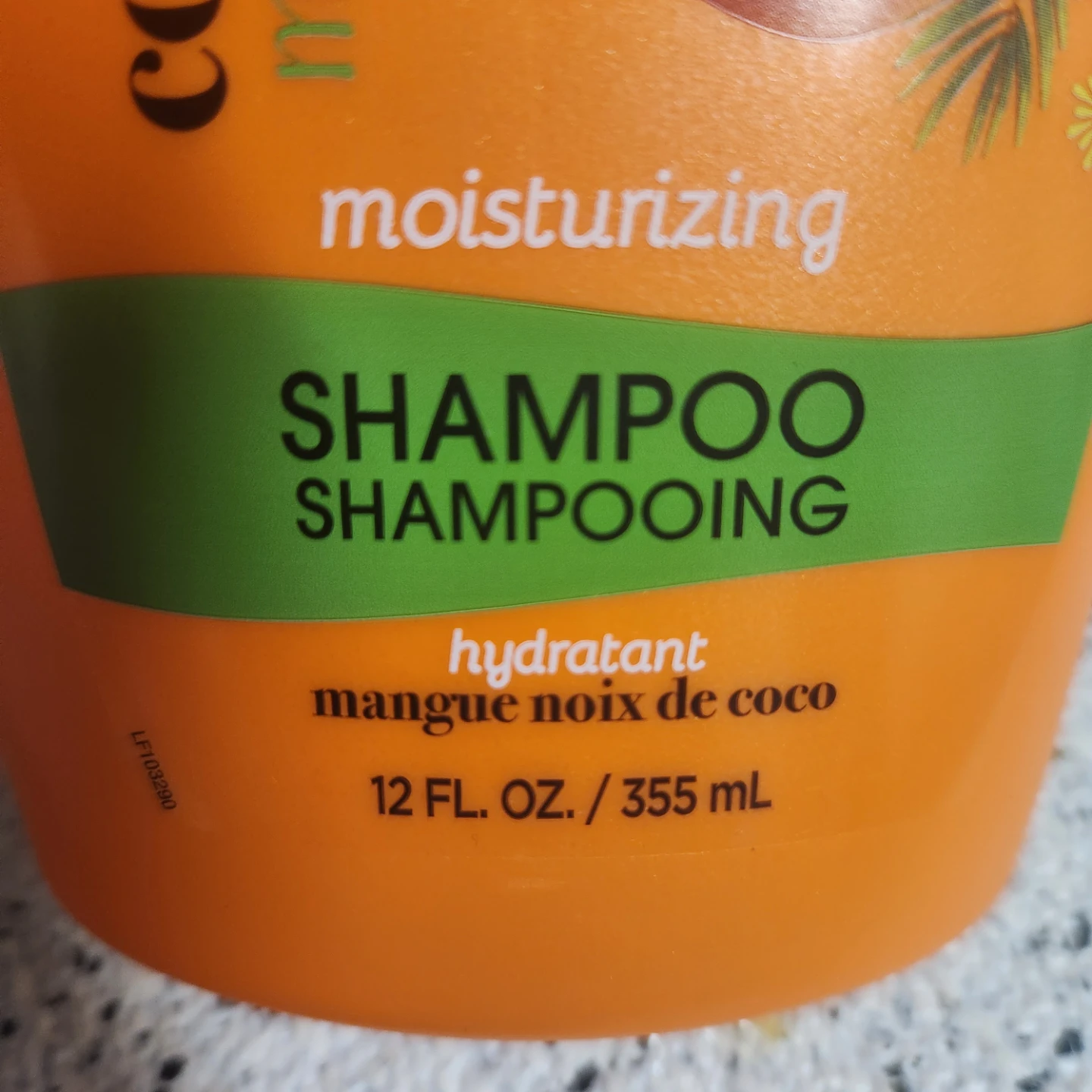 Tame Coconut Mango Moisturizing Shampoo - photo 2
