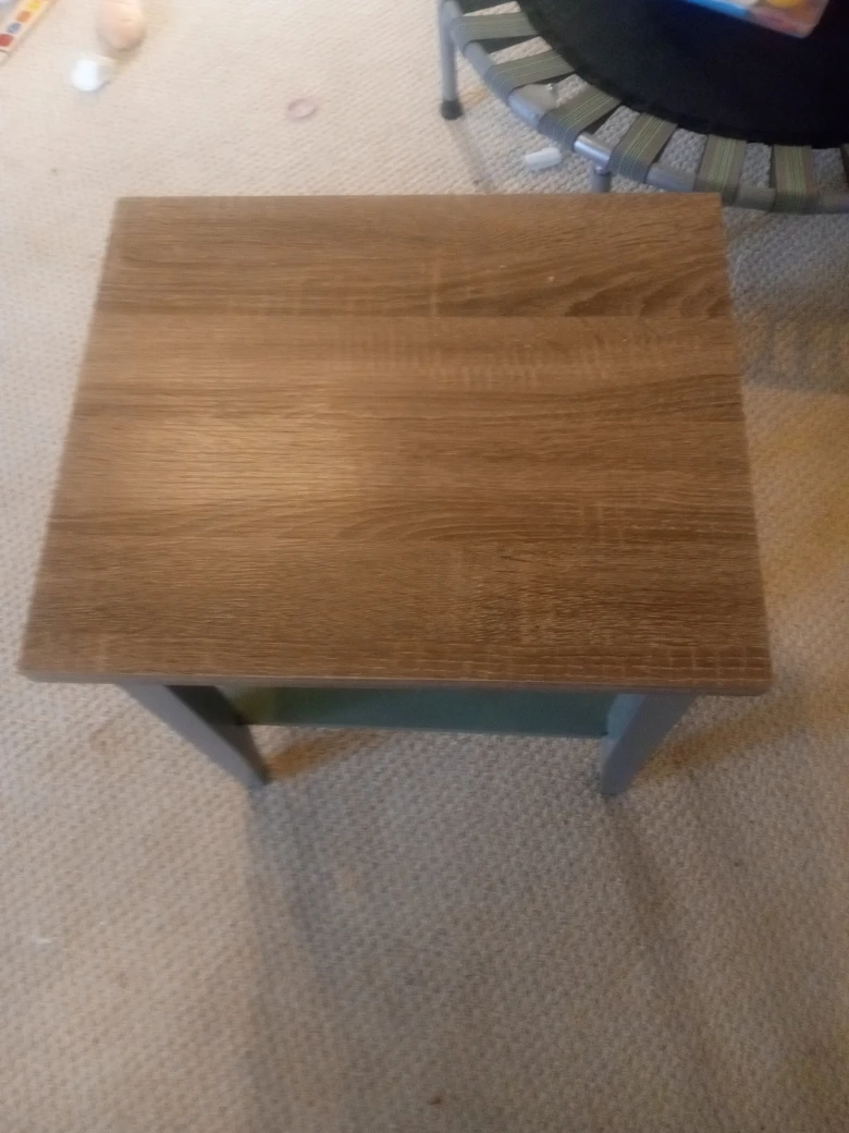 End Table with Shelf - photo 3