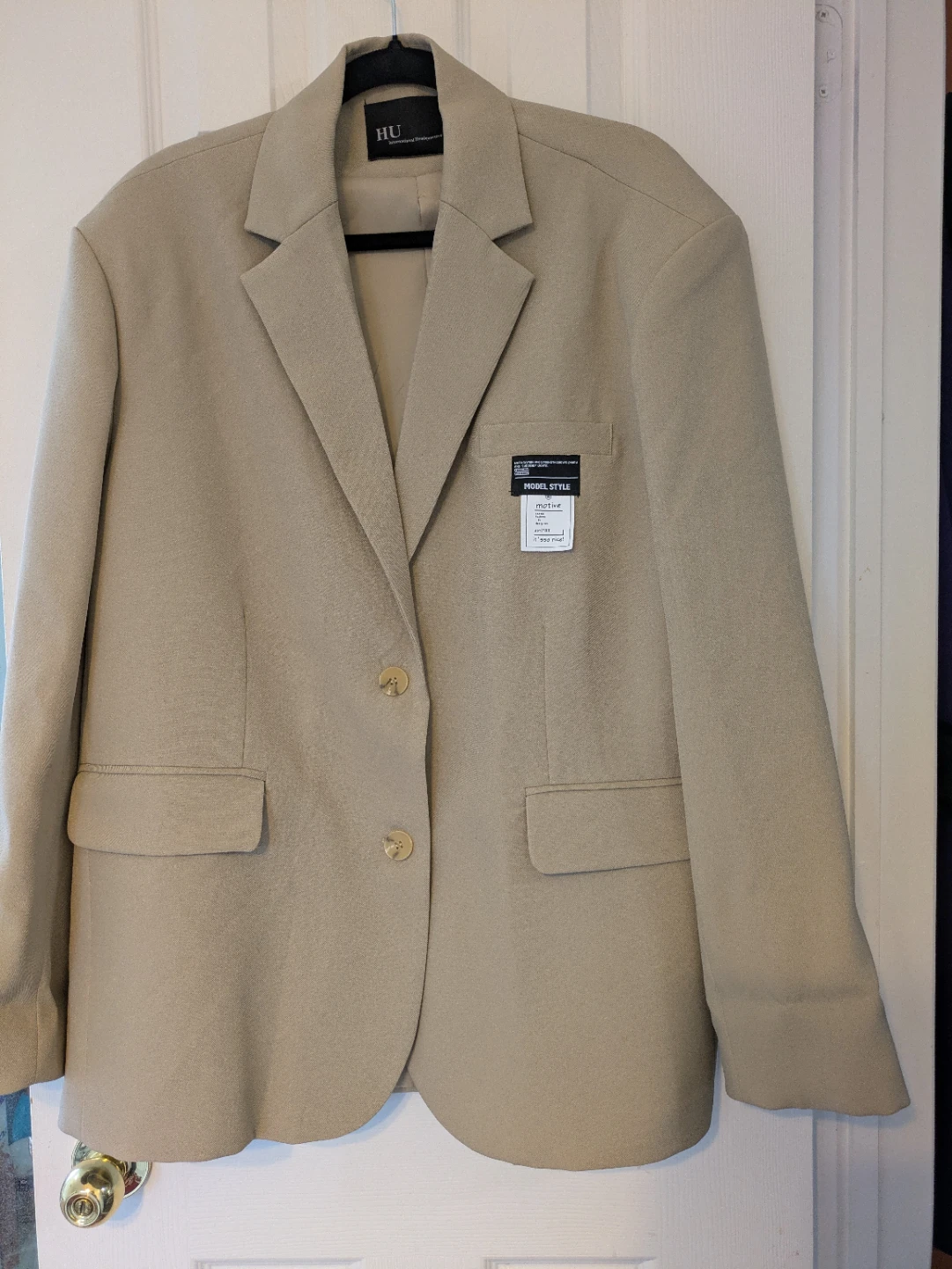 HU International Headquarters Casual Fashion Blazer