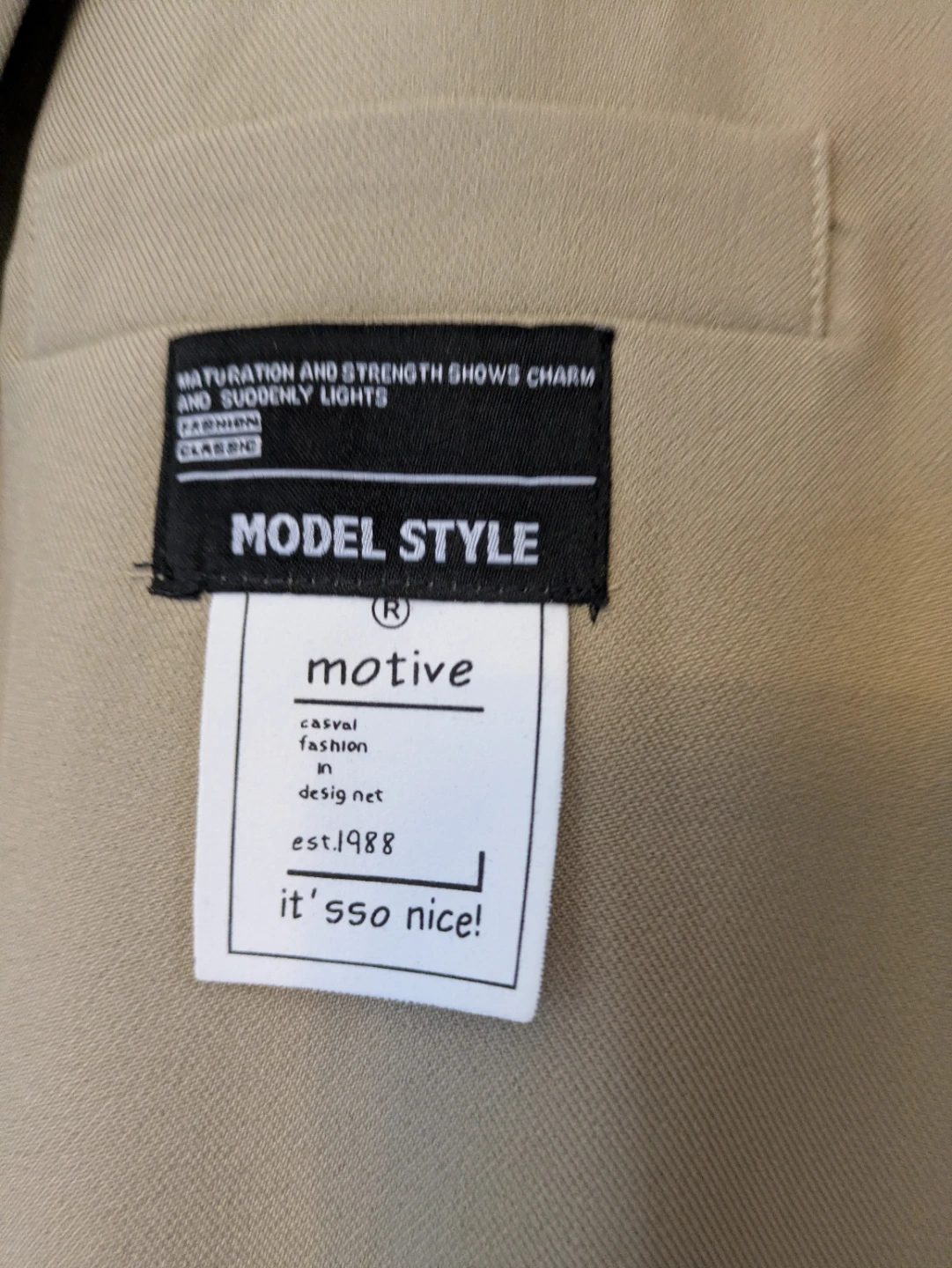 HU International Headquarters Casual Fashion Blazer - photo 2