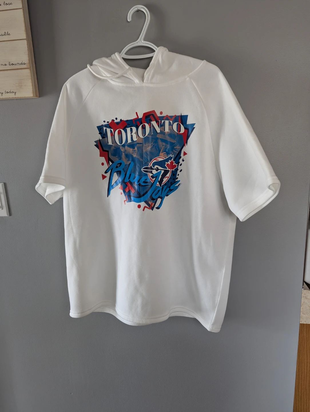 Toronto Blue Jays Short Sleeve Hoodie