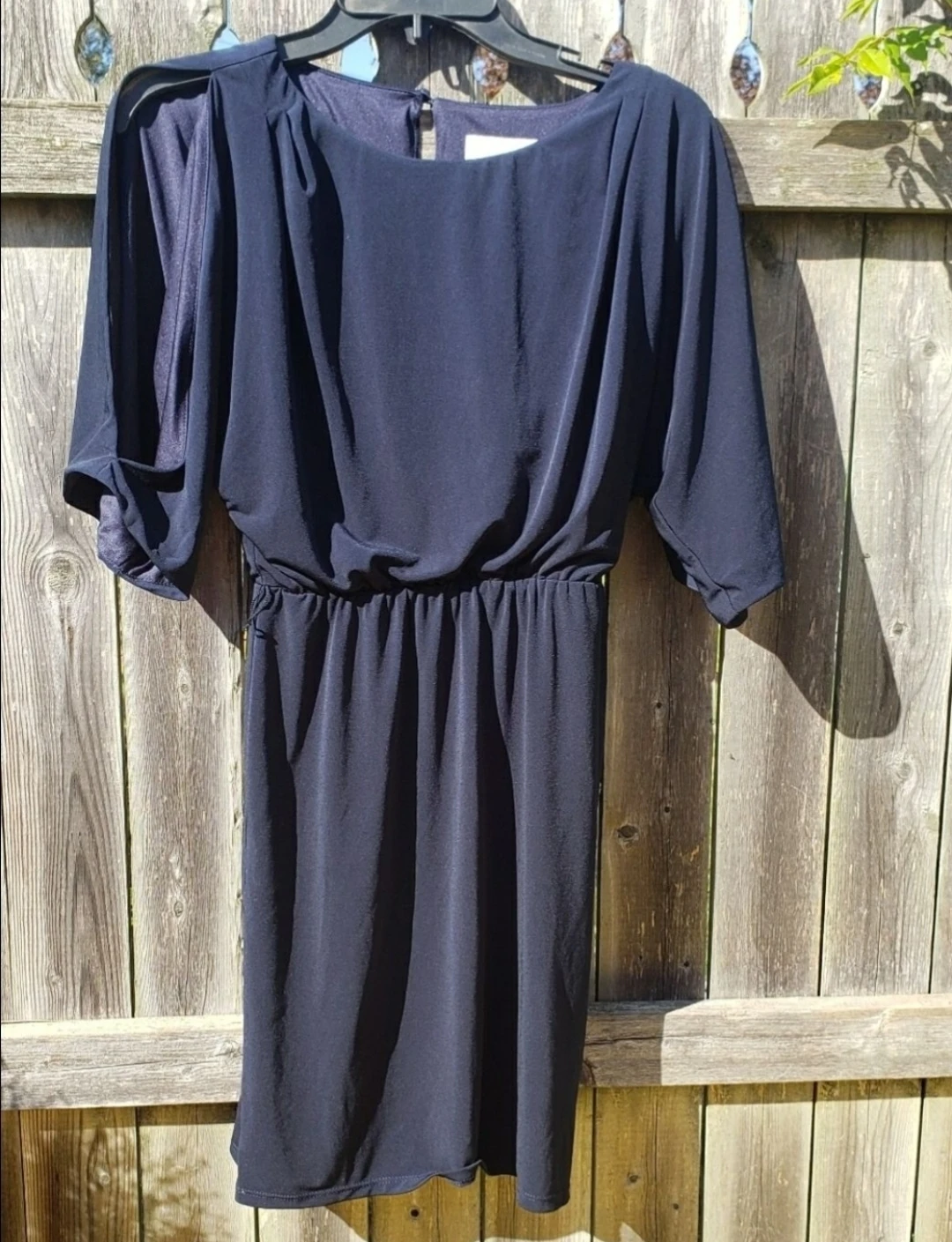 Jessica Simpson Navy Blue Dolman Sleeve Dress XS
