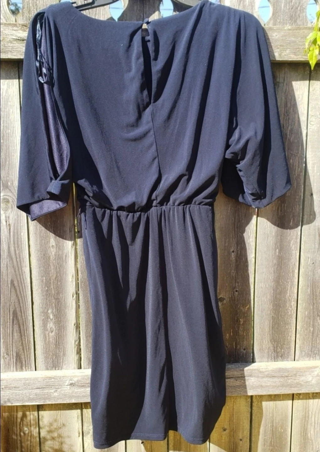 Jessica Simpson Navy Blue Dolman Sleeve Dress XS - photo 2