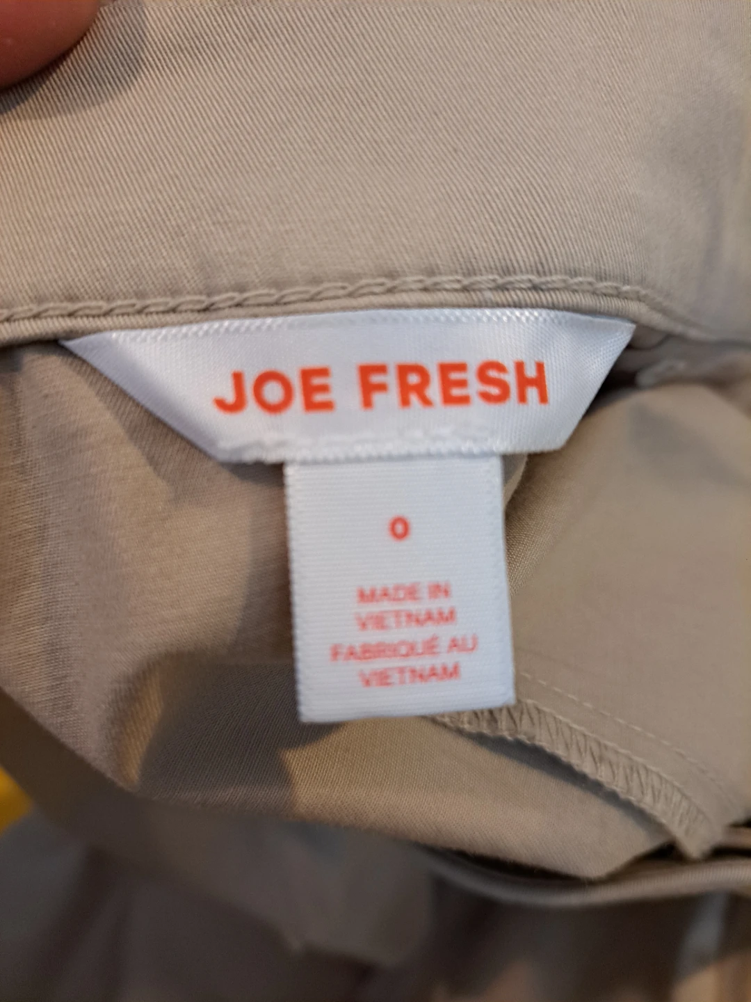 Joe Fresh Beige Cargo Skirt - Size 0 - photo 5