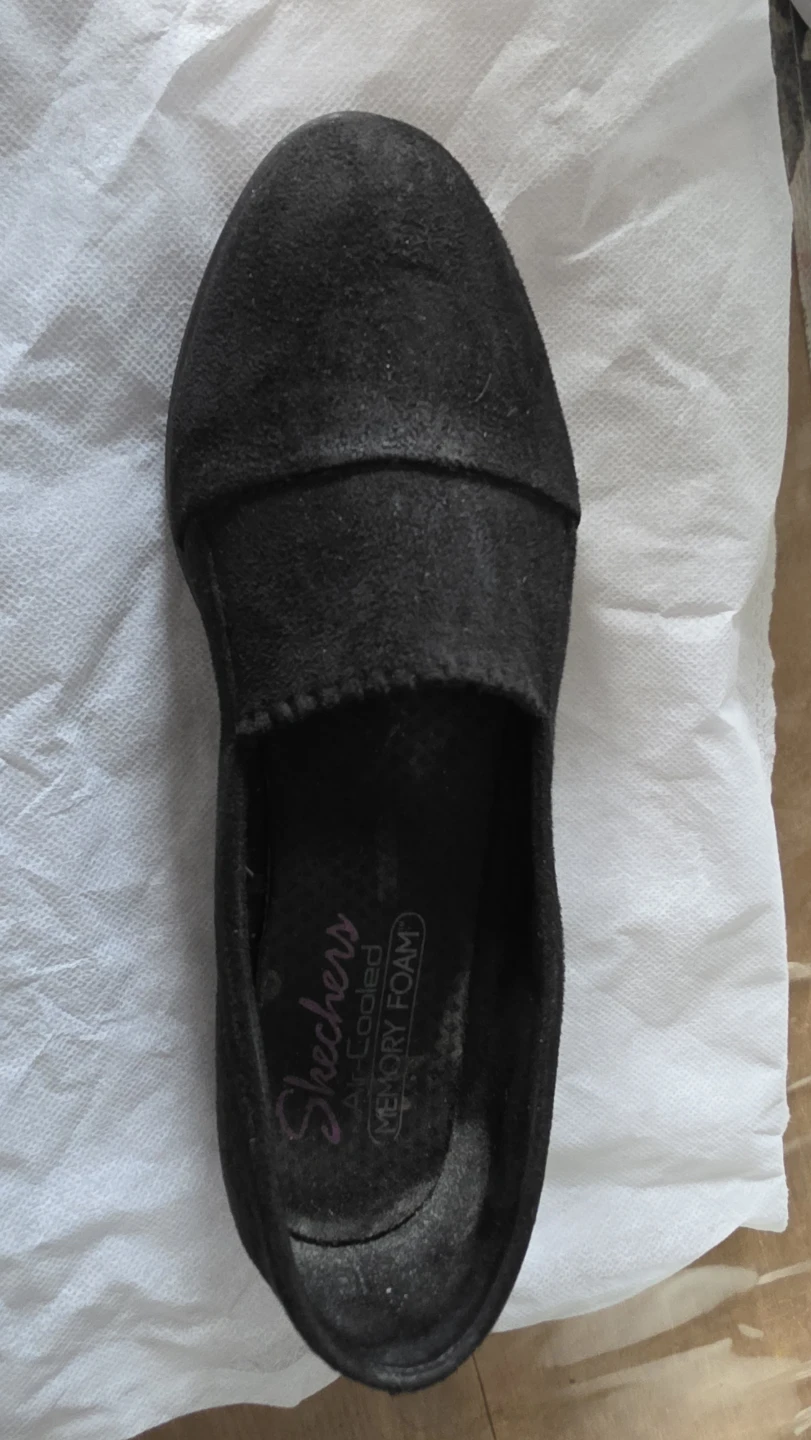 Skechers Women's Black Air-Cooled Memory Foam Slip-On Shoes - photo 4