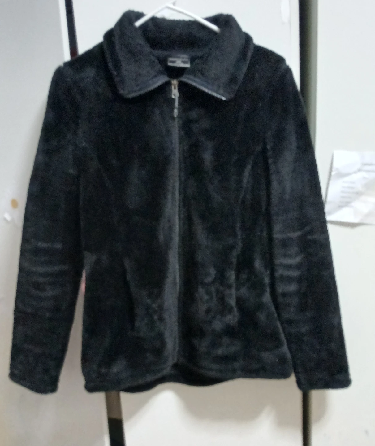 32 Degrees Heat Black Fleece Full Zip Jacket Size S - photo 3