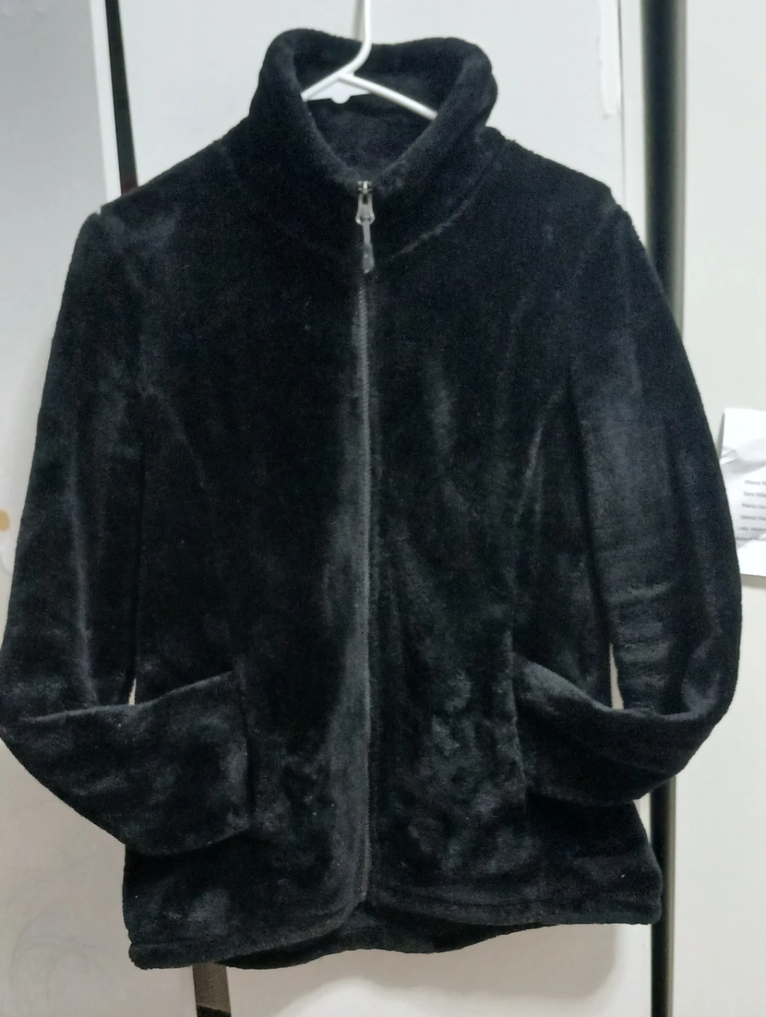 32 Degrees Heat Black Fleece Full Zip Jacket Size S - photo 2