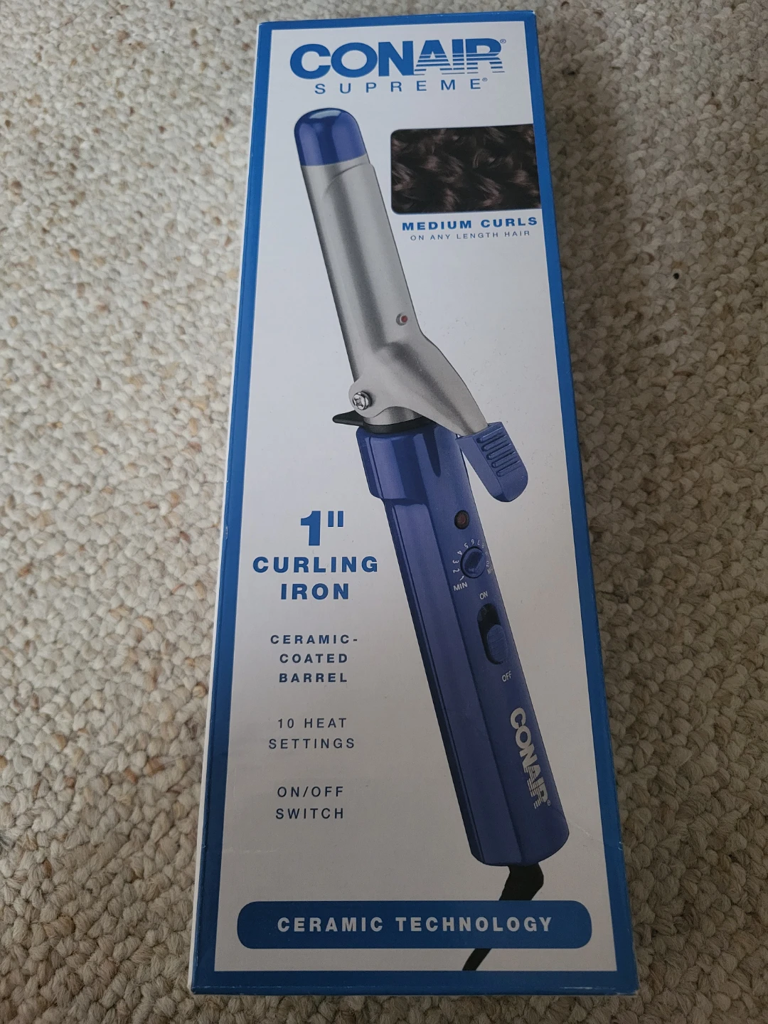 Conair Supreme 1" Curling Iron