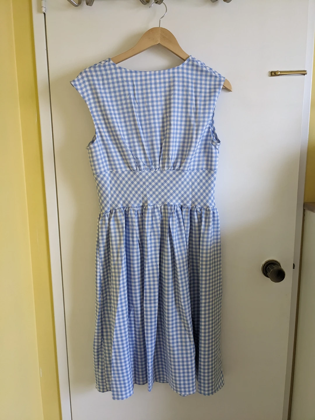 Blue Gingham Dress XL but fits medium - photo 2