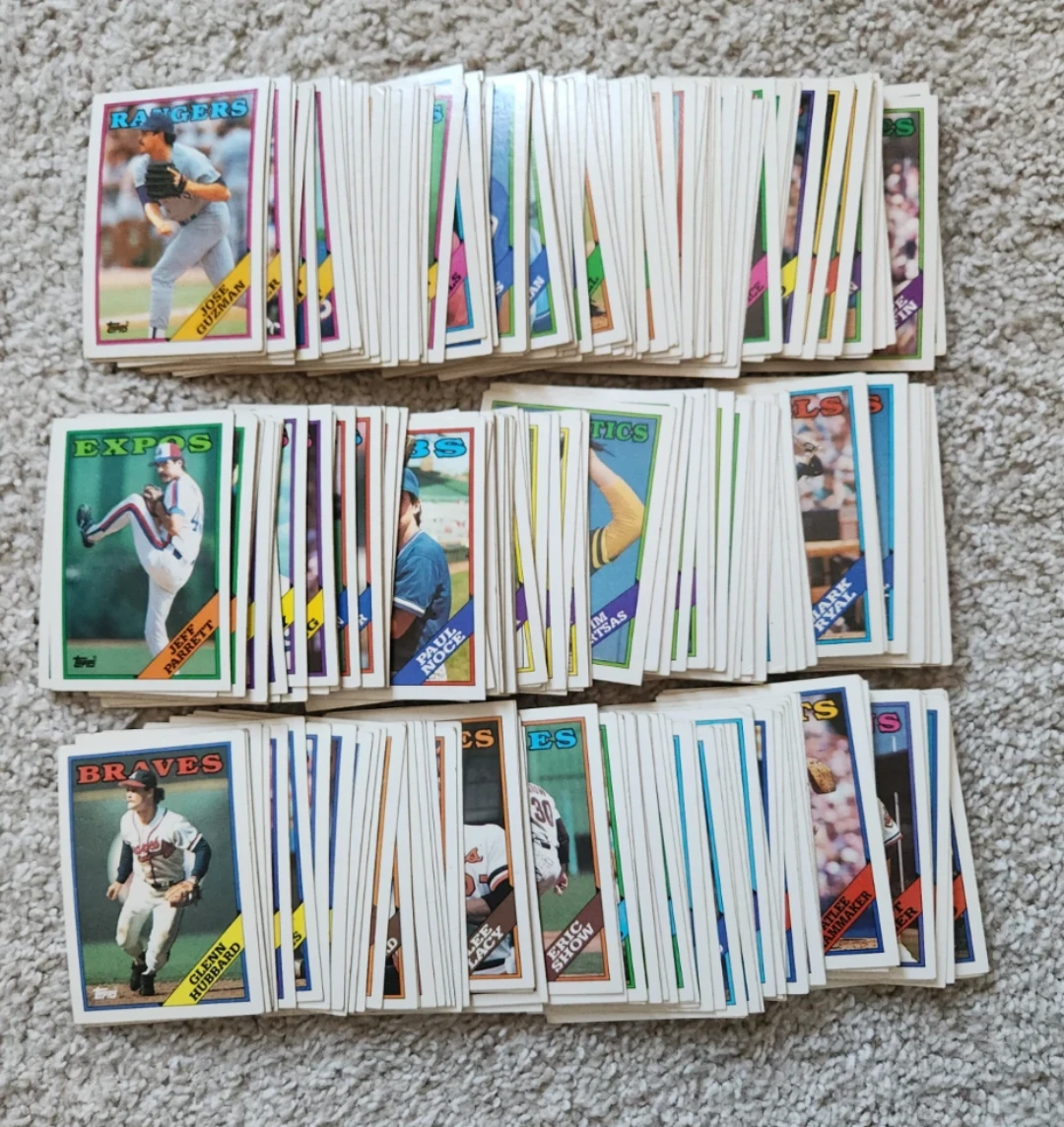 1989 Topps Baseball, 400 Card Lot - photo 3