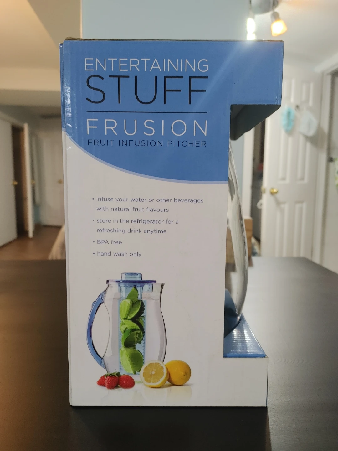 Fruit Infusion Pitcher 2.5L Blue - photo 2