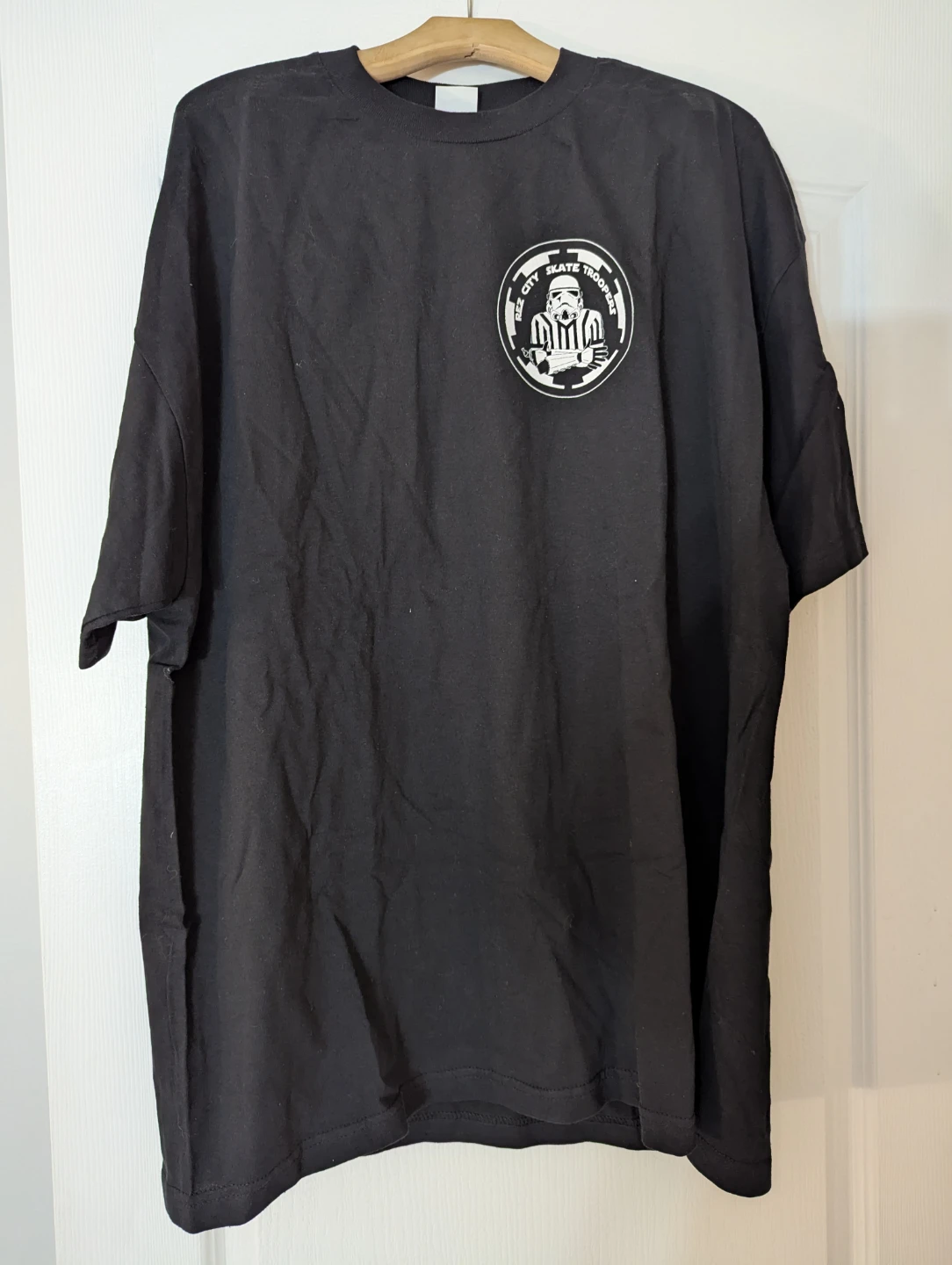 2XL Black Ice City Skate Troopers T-Shirt