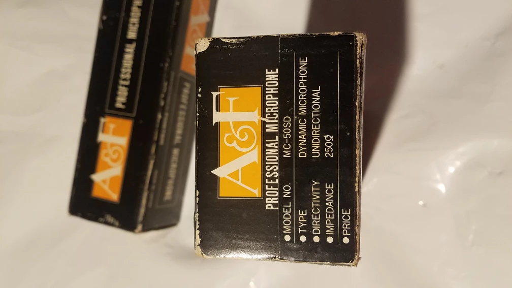 A&F Professional MC-50SD Dynamic Microphone - photo 2