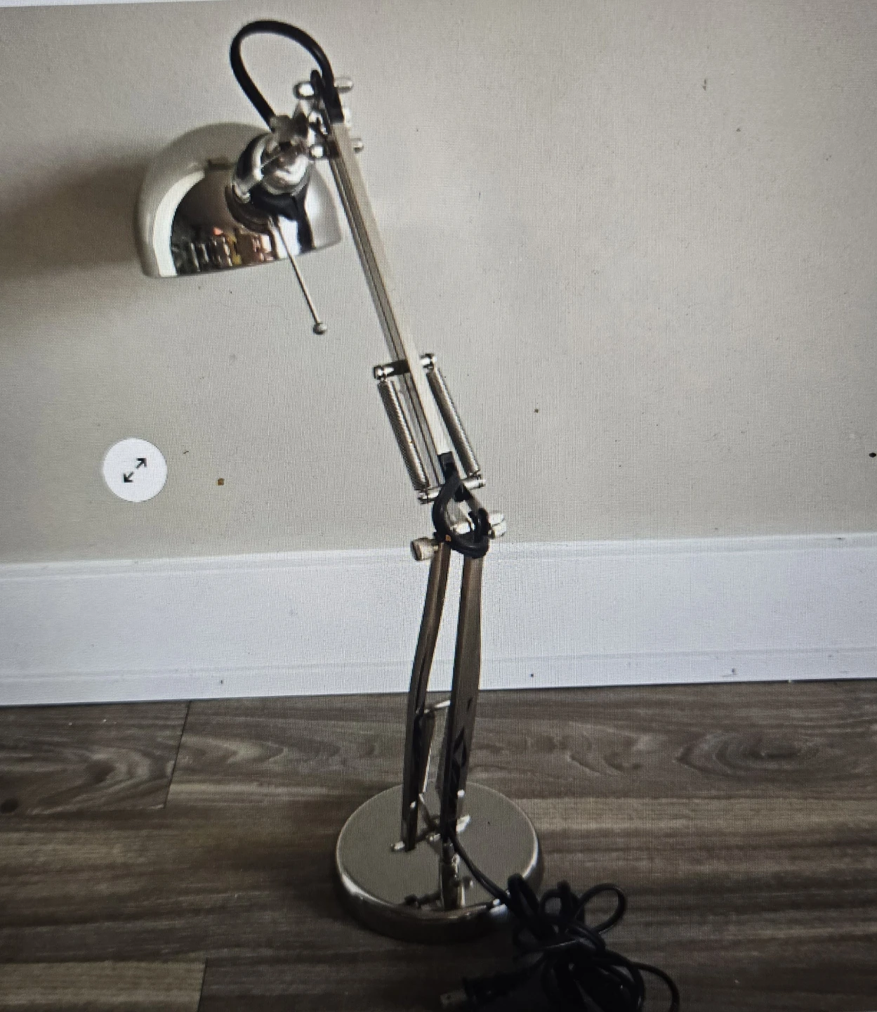 Ikea FORSA Table Work Lamp - Nickel Plated - photo 2