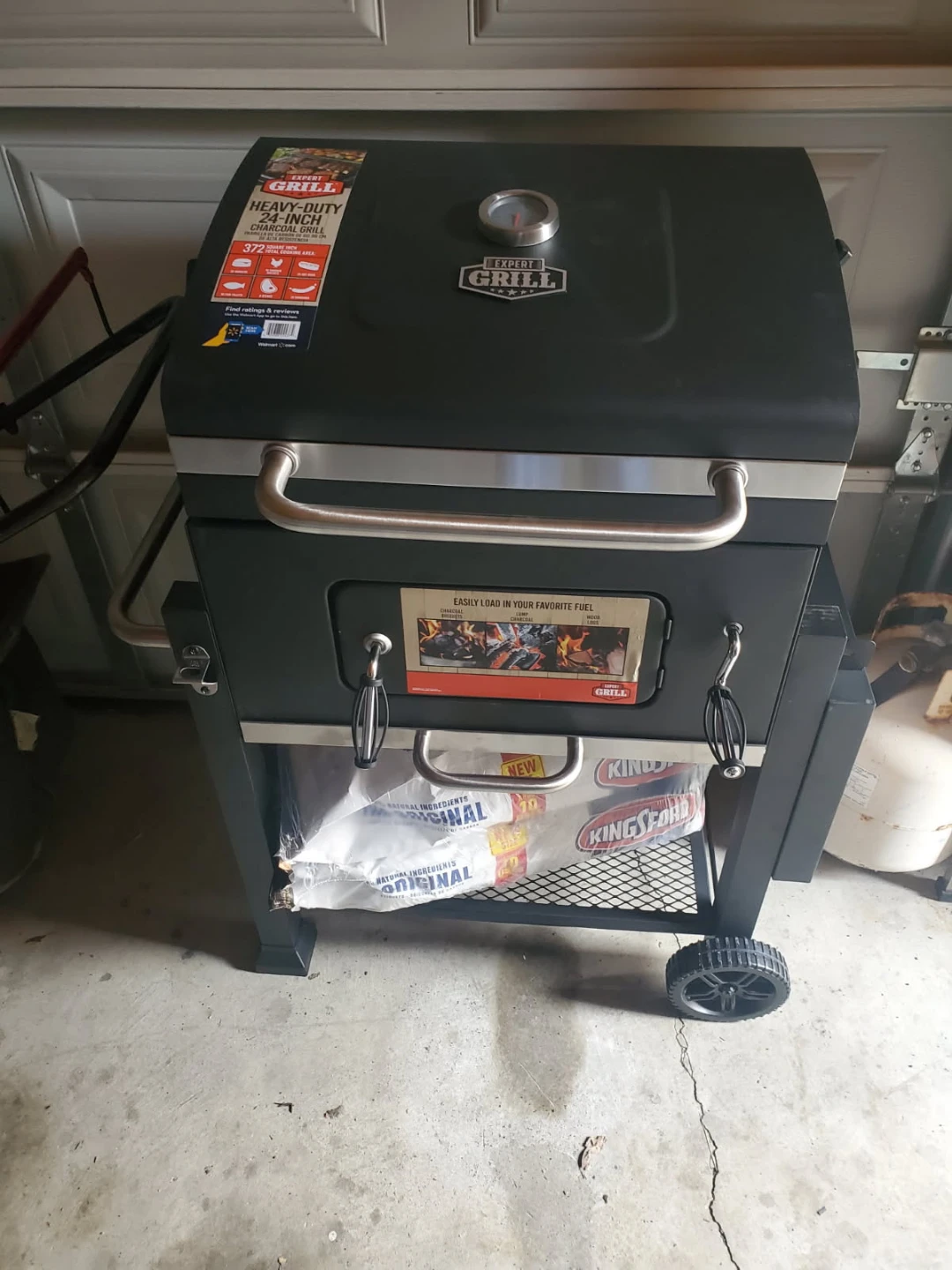 Dyna-Glo Heavy-Duty 24-Inch Charcoal Grill - photo 2
