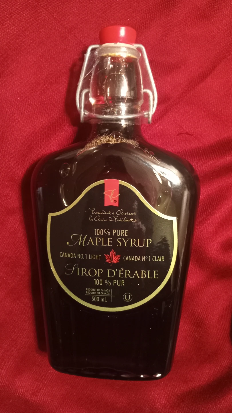 President's Choice 100% Pure Maple Syrup